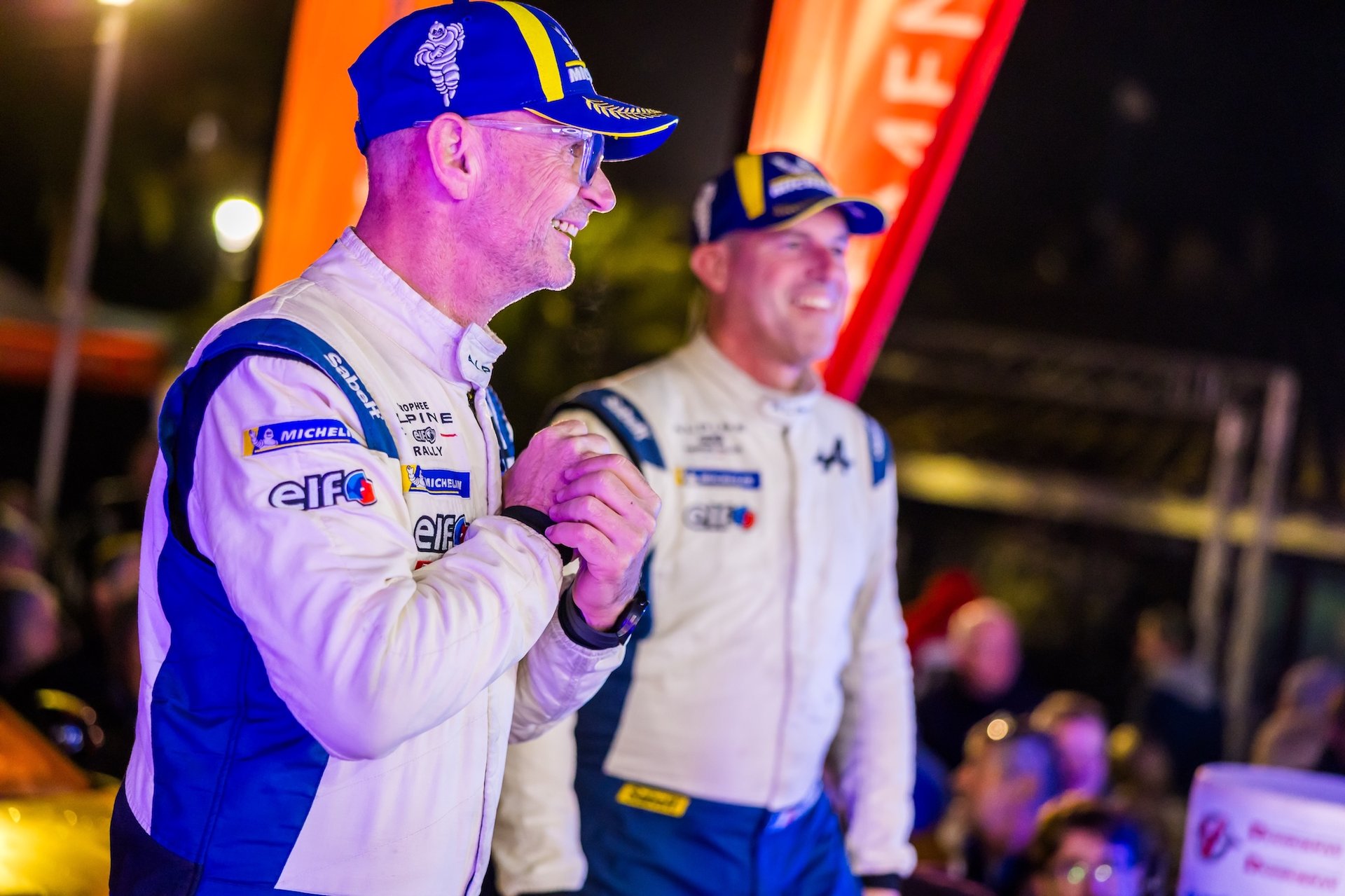 Fontalba Grégory, Hermet Stéphan, Alpine A110 Rgt, Vip - Enjolras, Portrait During The Rallye Du Var 2025, 9Th Round Of The Championnat De France Des Rallyes 2025, From November 28 To 29, 2025 In Sainte-Maxime, France - Photo Bastien Roux / Dppi