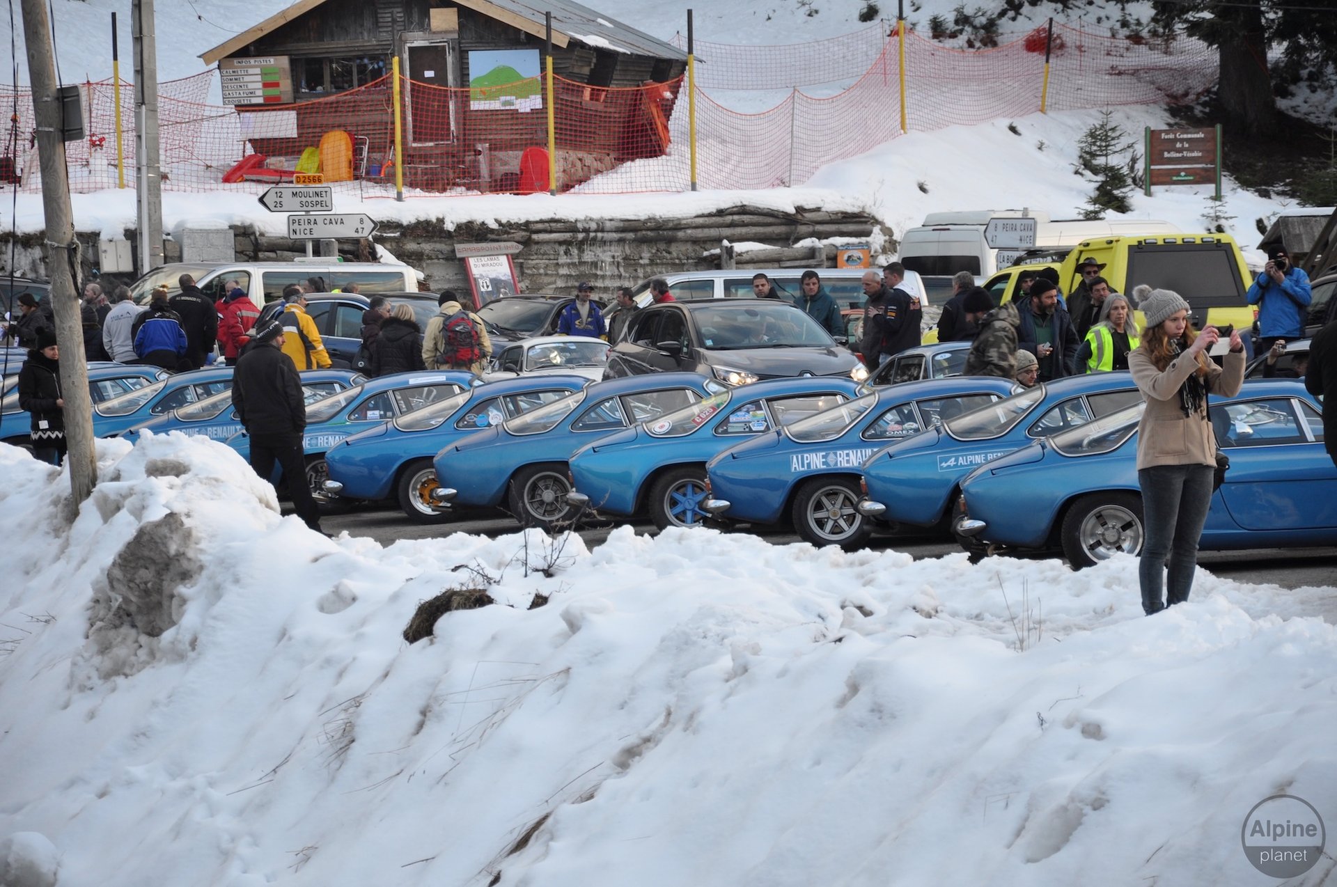 Ten Years Ago Today: Alpine Came Back To Life (February 16, 2016) 42 16 Fevrier 2016 Alpine Vision Renaissance Alpine Bernard Ollivier Antony Villain Montee Col De Turini Berlinettes Alpine A110 38 | Ten Years Ago Today: Alpine Came Back To Life (February 16, 2016)