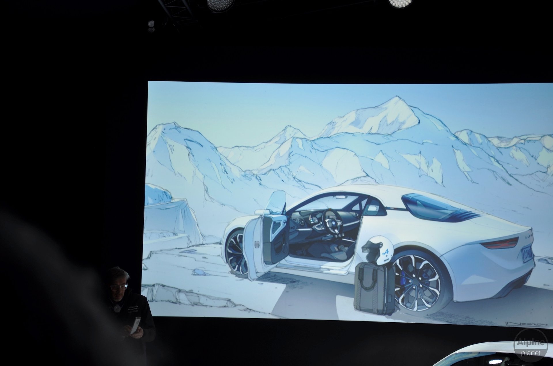 Ten Years Ago Today: Alpine Came Back To Life (February 16, 2016) 7 16 Février 2016 Alpine Vision Renaissance Alpine Carlos Ghosn Conférence Bernard Ollivier Antony Villain
