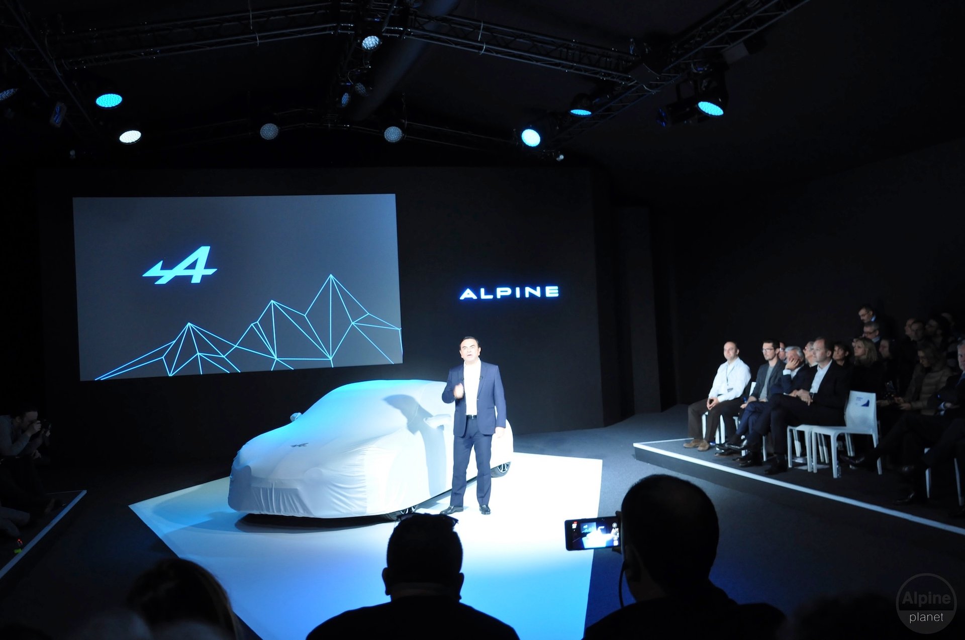 Ten Years Ago Today: Alpine Came Back To Life (February 16, 2016) 3 16 Février 2016 Alpine Vision Renaissance Alpine Carlos Ghosn Conférence Bernard Ollivier Antony Villain - 25