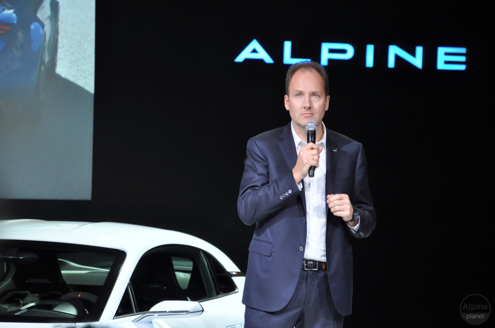 Ten Years Ago Today: Alpine Came Back To Life (February 16, 2016) 4 16 Février 2016 Alpine Vision Renaissance Alpine Carlos Ghosn Conférence Bernard Ollivier Antony Villain