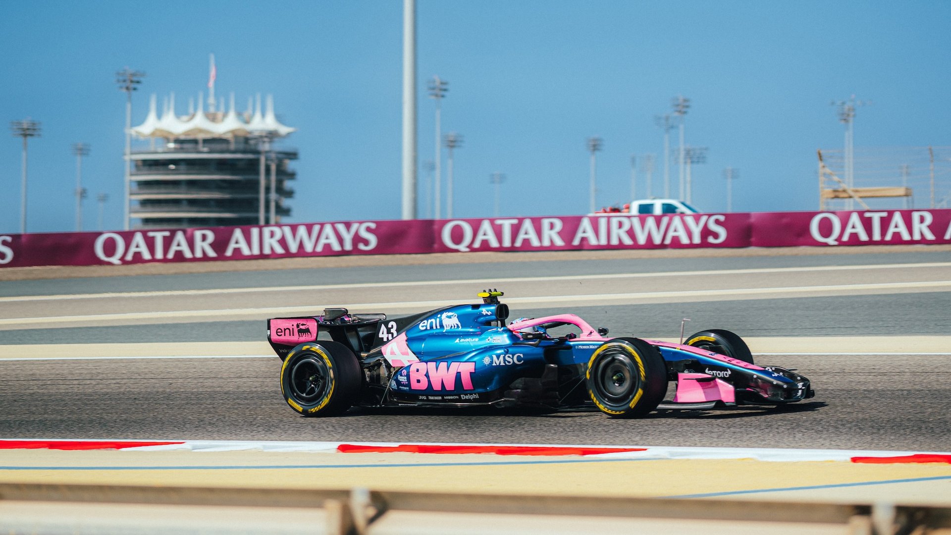 Bwt Alpine Formula One Team Alpine A526 Franco Colapinto Pre-Season Testing Bahrain Day 3 2026 F1