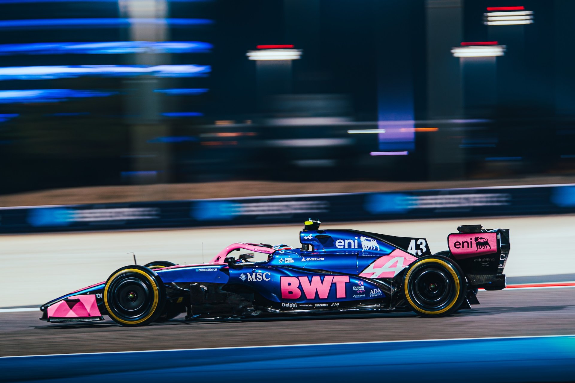 Bwt Alpine Formula One Team Alpine A526 Franco Colapinto Pre-Season Testing Bahrain Day 3 2026 F1