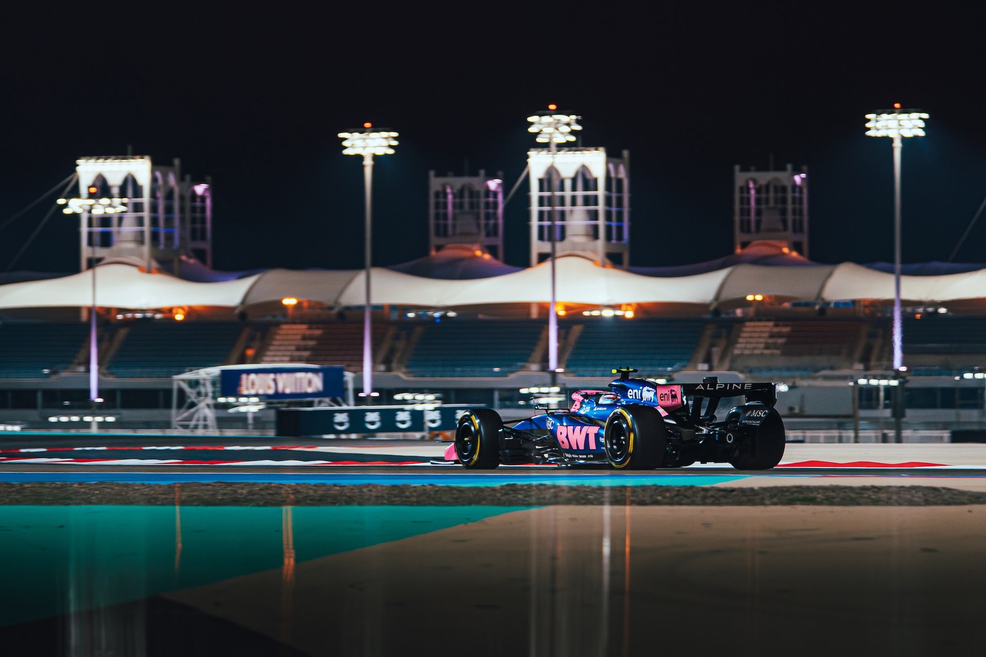Bwt Alpine Formula One Team Alpine A526 Franco Colapinto Pre-Season Testing Bahrain Day 3 2026 F1