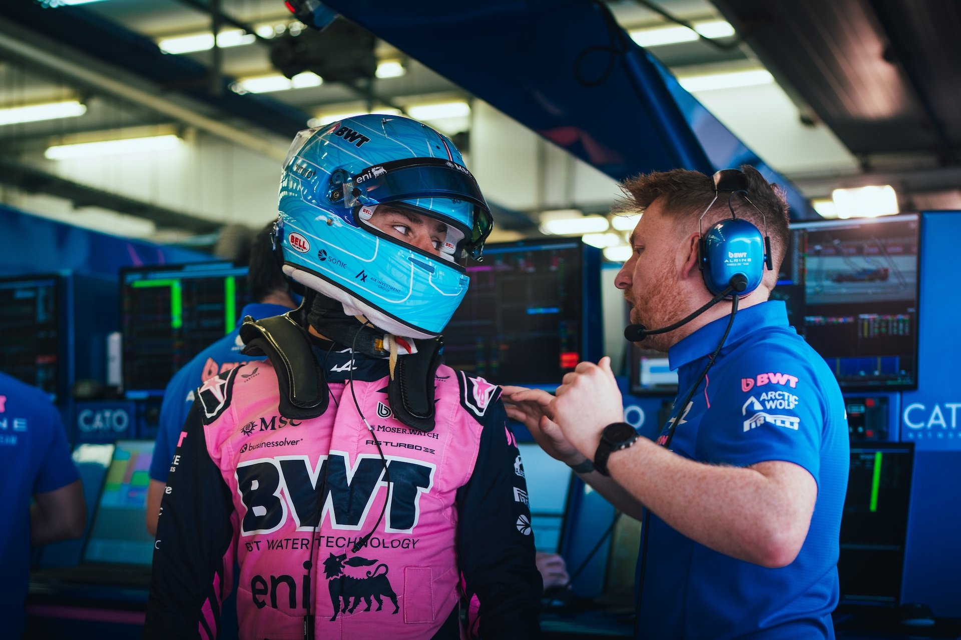 Bwt Alpine F1 Team Alpine A526 Pierre Gasly Franco Colapinto Pre-Season Testing Bahrain Day 1 2026