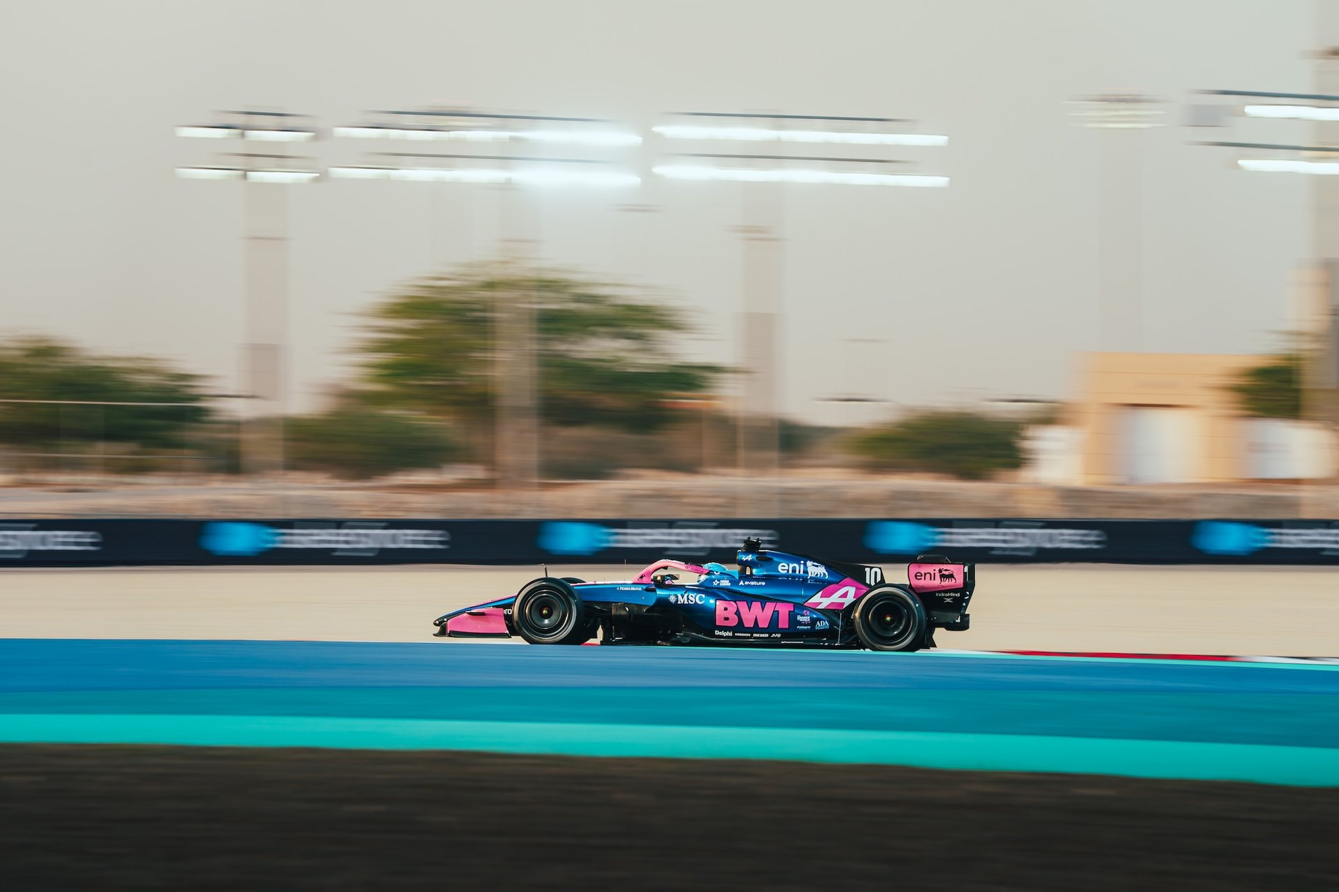 Bwt Alpine F1 Team Alpine A526 Pierre Gasly Franco Colapinto Pre-Season Testing Bahrain Day 1