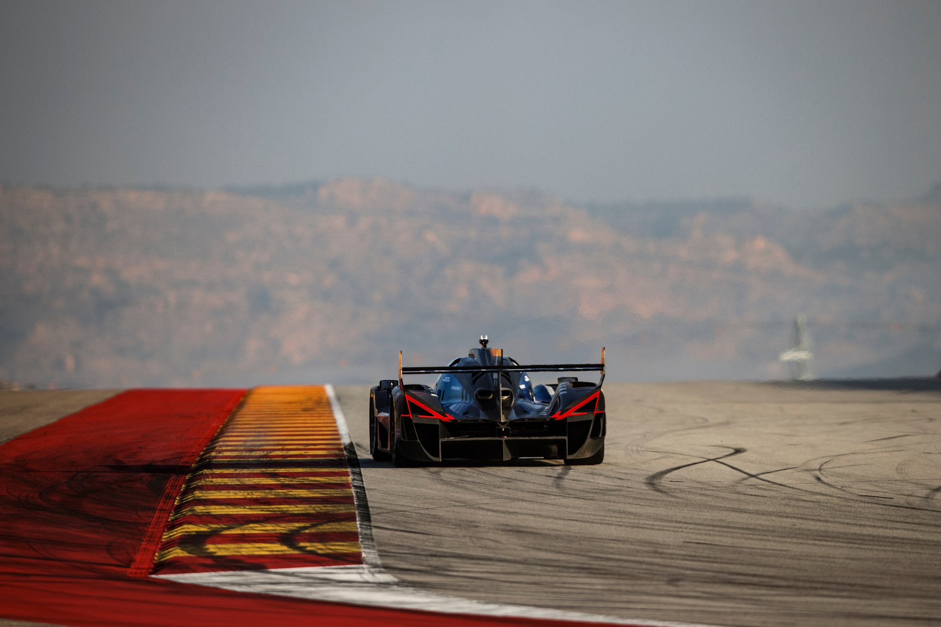 36 Makowiecki Frédéric (Fra), Gounon Jules (Fra), Martins Victor (Fra), Alpine Endurance Team, Alpine A424 #36, Hypercar, In Action During The Alpine Private Test Session At Motorland Aragón From February 25 To 26, 2026 In Alcañiz, Spain - Photo Xavier Bonilla / Dppi