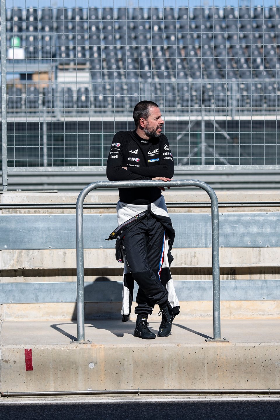 Gounon Jules (Fra), Alpine Endurance Team, Alpine A424 #36, Hypercar, Portrait During The Alpine Private Test Session At Motorland Aragón From February 25 To 26, 2026 In Alcañiz, Spain - Photo Xavier Bonilla / Dppi