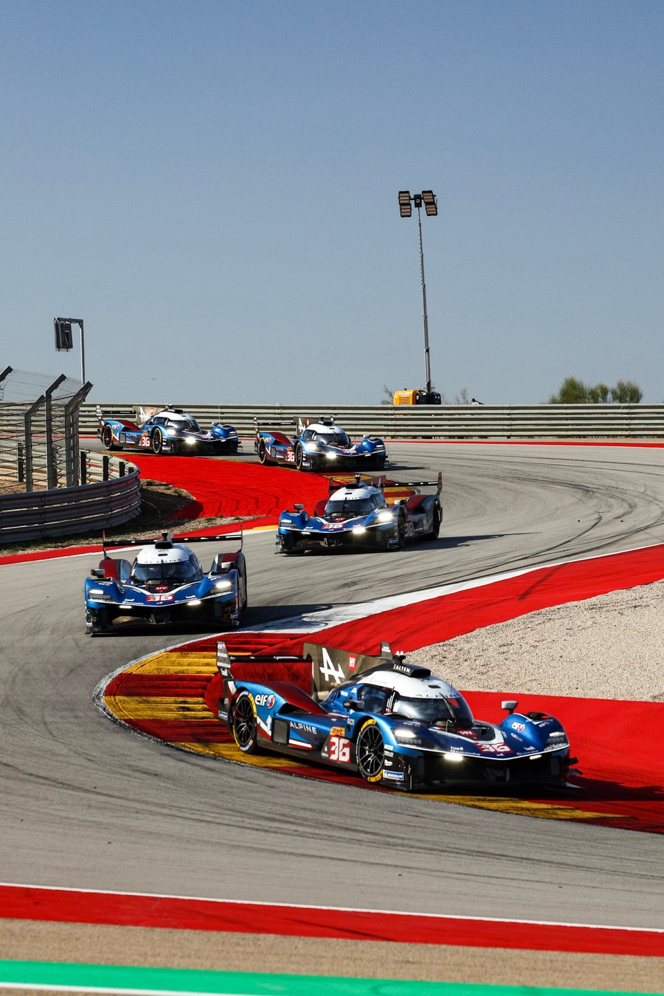 36 Makowiecki Frédéric (Fra), Gounon Jules (Fra), Martins Victor (Fra), Alpine Endurance Team, Alpine A424 #36, Hypercar, In Action During The Alpine Private Test Session At Motorland Aragón From February 25 To 26, 2026 In Alcañiz, Spain - Photo Xavier Bonilla / Dppi