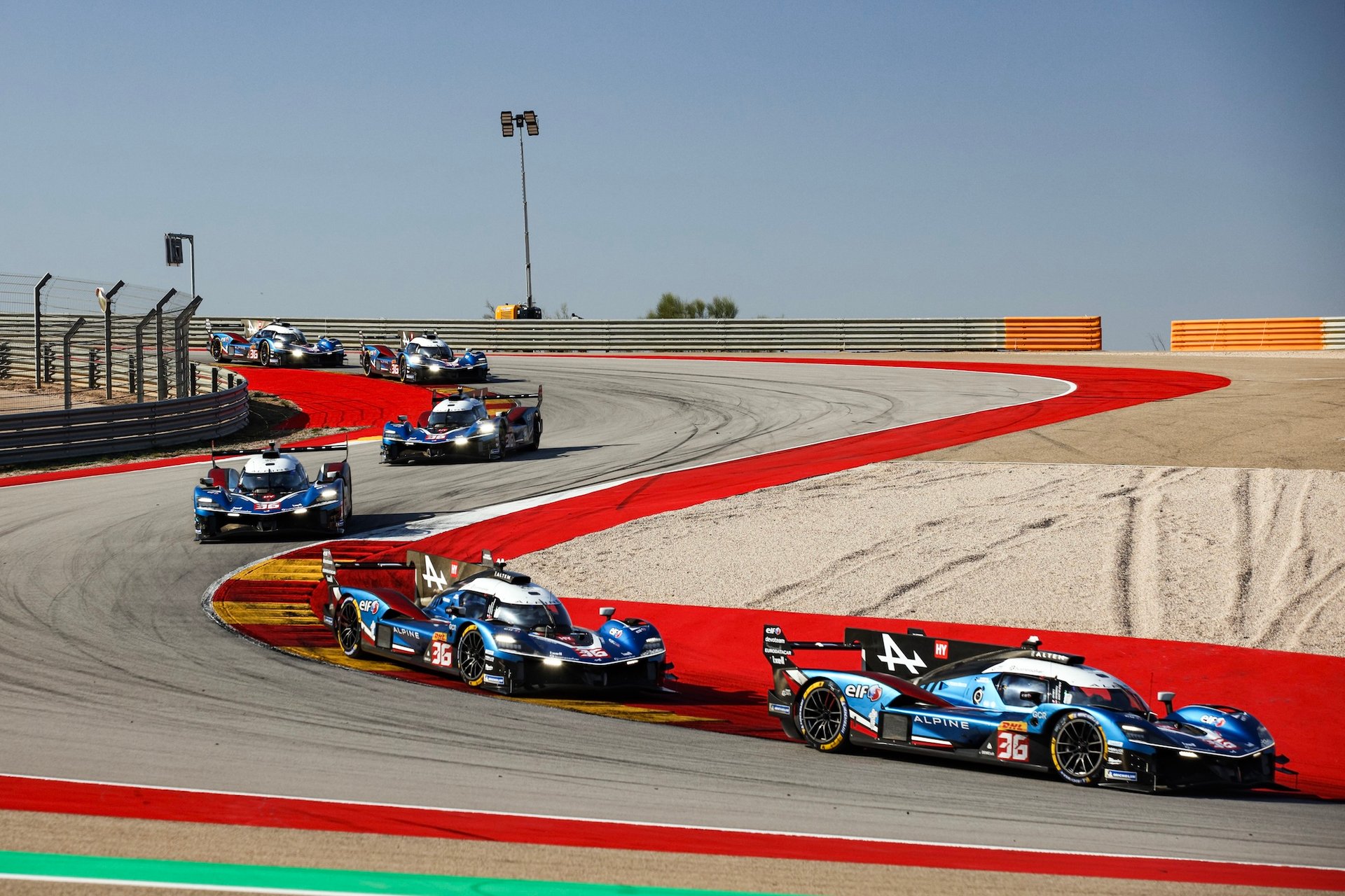 36 Makowiecki Frédéric (Fra), Gounon Jules (Fra), Martins Victor (Fra), Alpine Endurance Team, Alpine A424 #36, Hypercar, In Action During The Alpine Private Test Session At Motorland Aragón From February 25 To 26, 2026 In Alcañiz, Spain - Photo Xavier Bonilla / Dppi