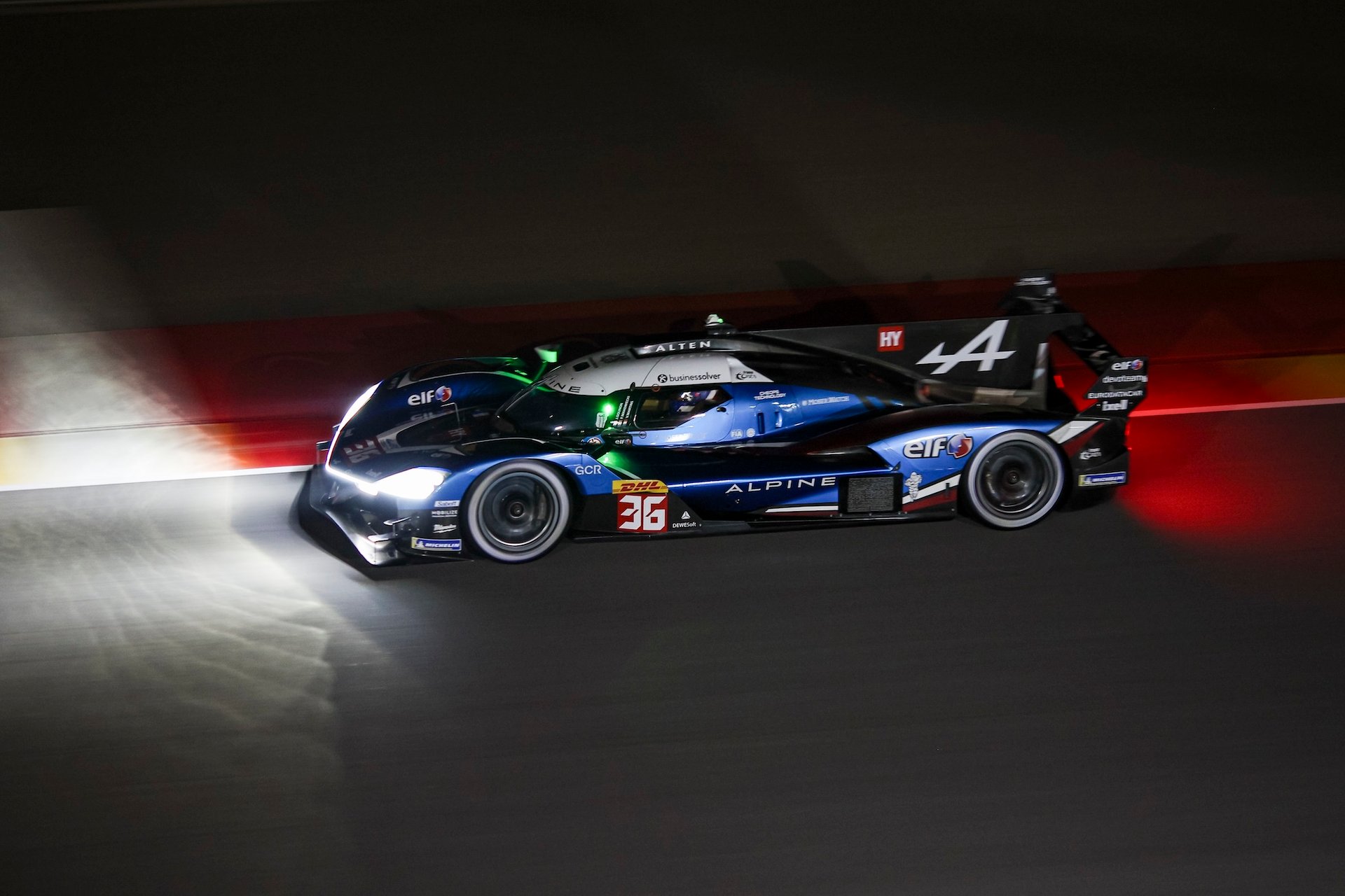 36 Makowiecki Frédéric (Fra), Gounon Jules (Fra), Martins Victor (Fra), Alpine Endurance Team, Alpine A424 #36, Hypercar, In Action During The Alpine Private Test Session At Motorland Aragón From February 25 To 26, 2026 In Alcañiz, Spain - Photo Xavier Bonilla / Dppi