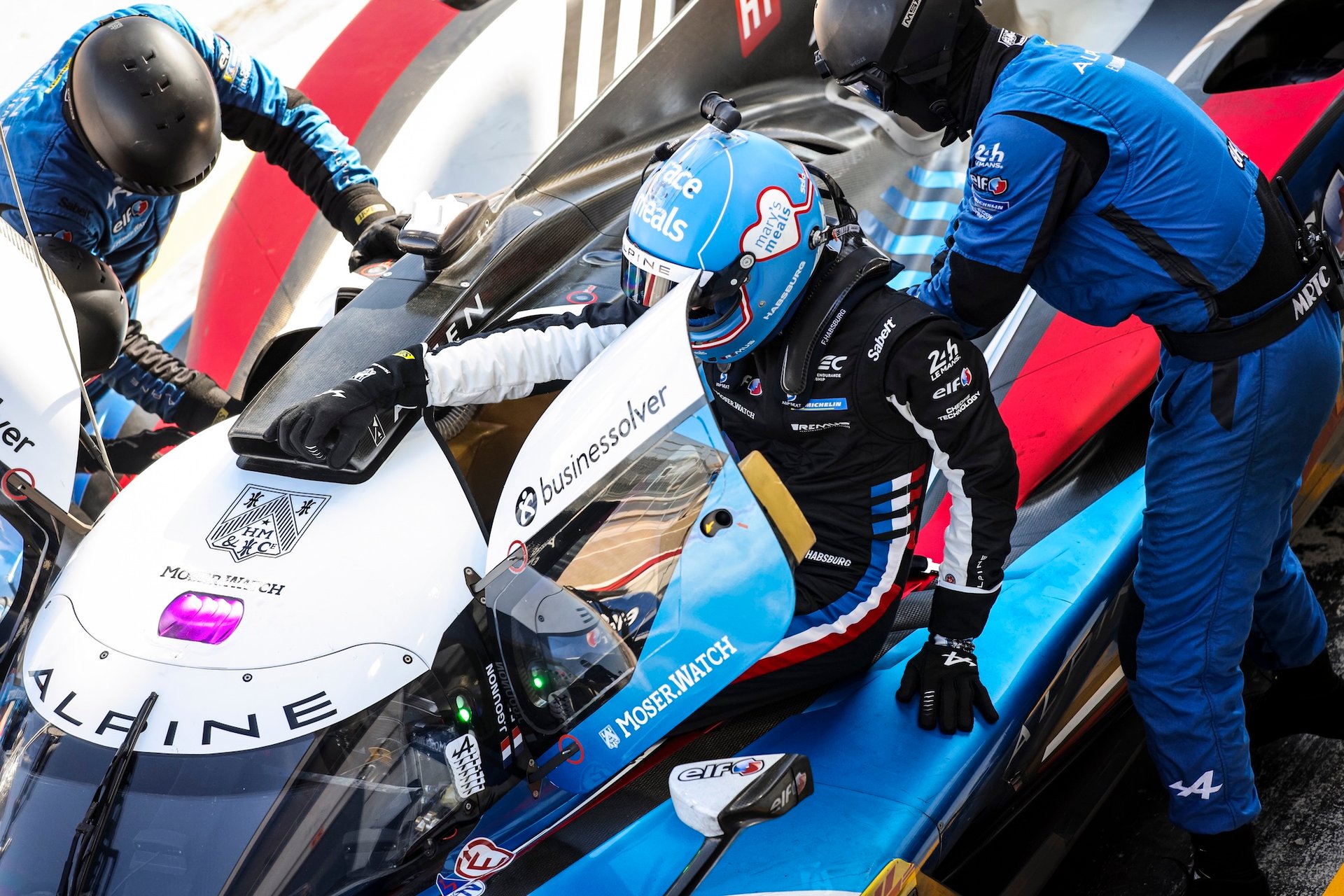 Habsburg Ferdinand (Aut), Alpine Endurance Team, Alpine A424 #35, Hypercar, Portrait During The Alpine Private Test Session At Motorland Aragón From February 25 To 26, 2026 In Alcañiz, Spain - Photo Xavier Bonilla / Dppi