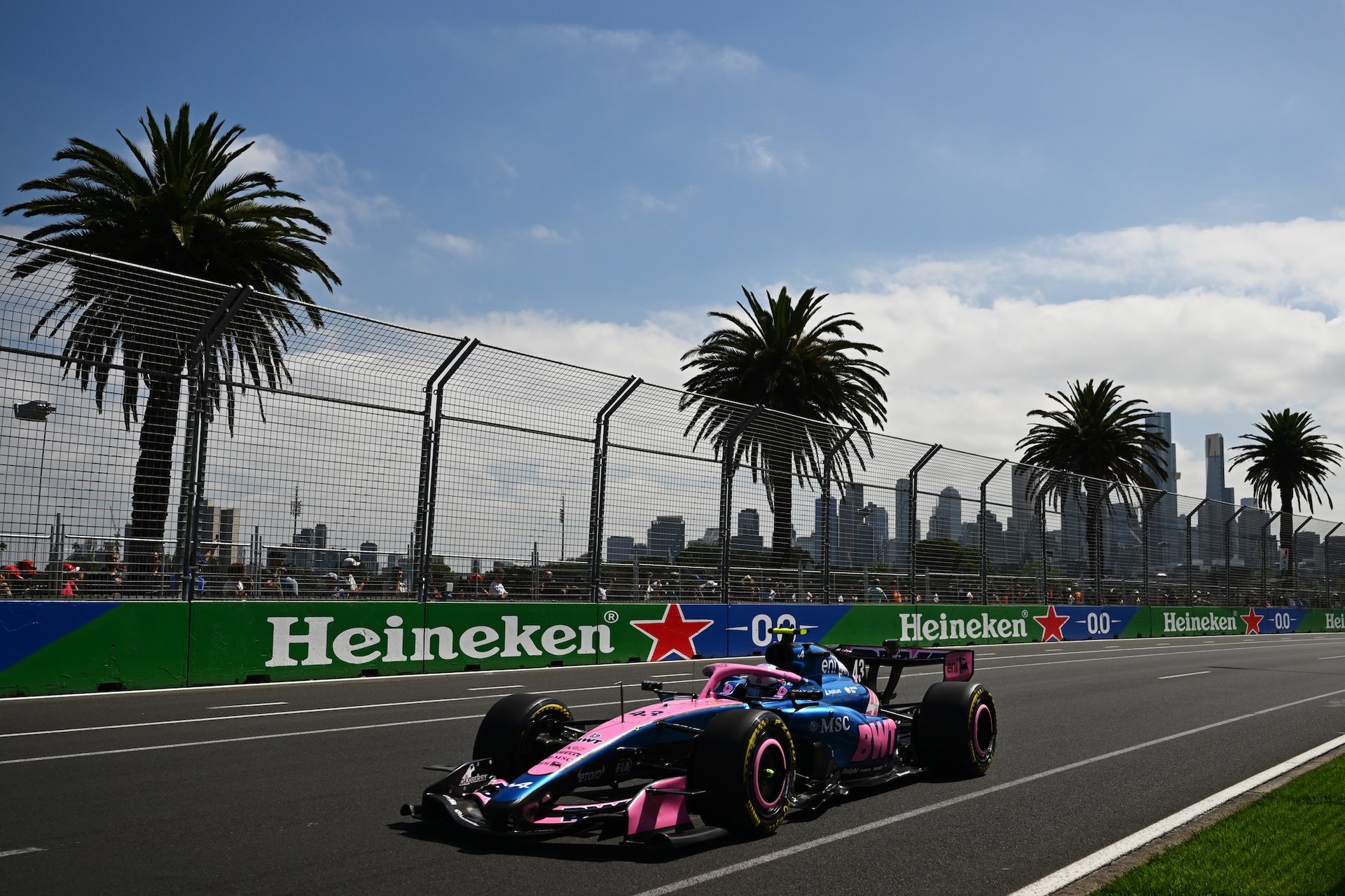 Melbourne, Australia - March 06: Franco Colapinto Of Argentina Driving The (43) Alpine F1 A526 Mercedes On Track During Practice Ahead Of The F1 Grand Prix Of Australia At Albert Park Grand Prix Circuit On March 06, 2026 In Melbourne, Australia. (Photo By Quinn Rooney/Getty Images)