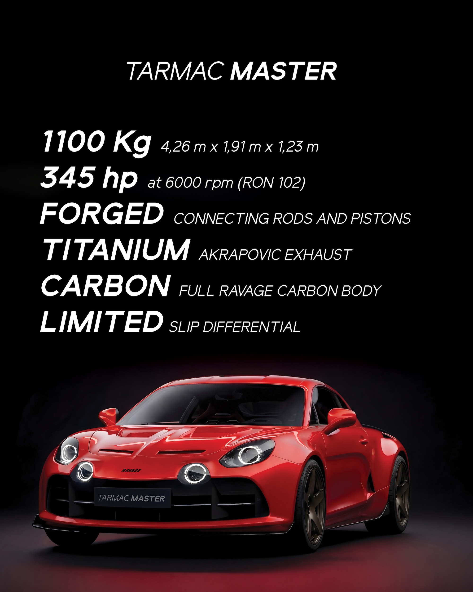 Alpine x Ravage : Tarmac Master sur base Alpine A110 R Ultime 35 Ravage tarmac Master Alpine A110 R Ultime 2026 1 | Alpine x Ravage : Tarmac Master sur base Alpine A110 R Ultime