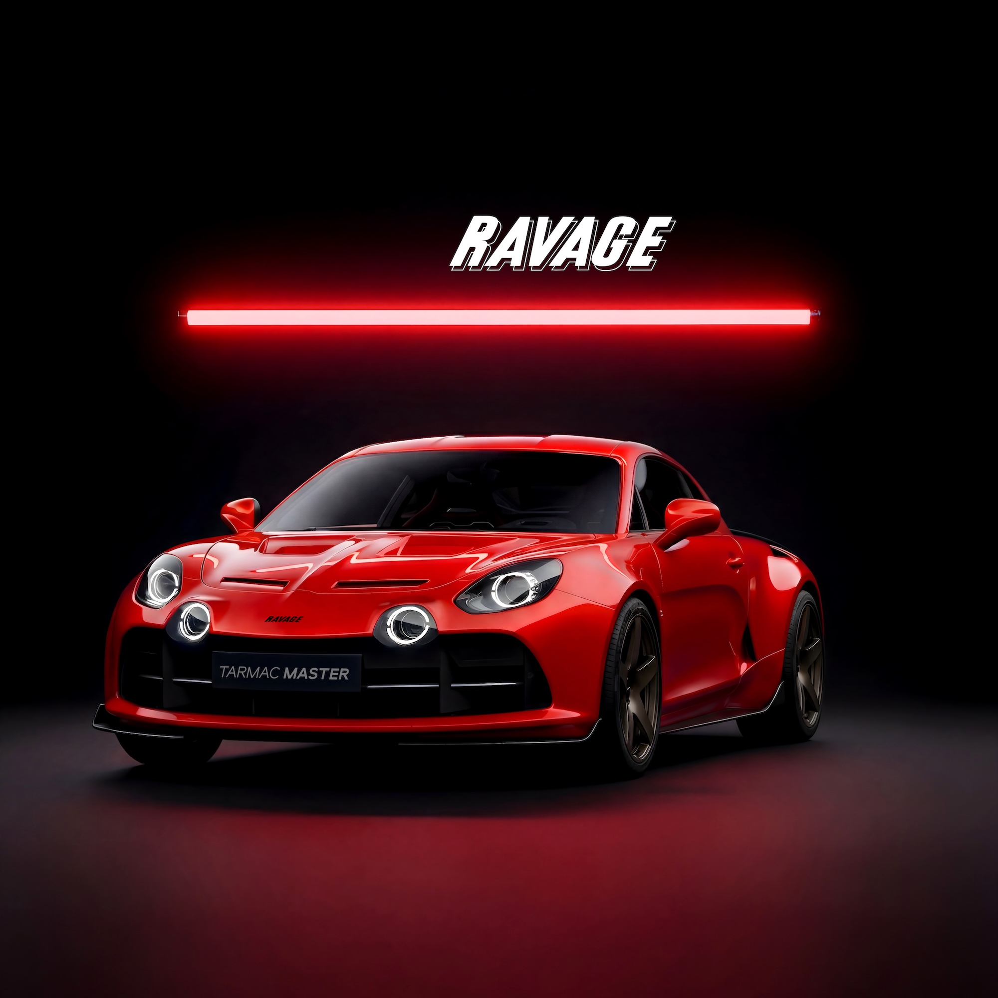 Alpine x Ravage : Tarmac Master sur base Alpine A110 R Ultime 33 Ravage tarmac Master Alpine A110 R Ultime 2026