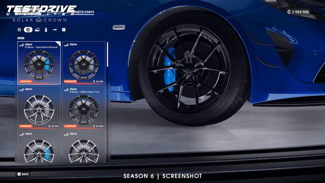 Alpine A110 R Ultime Test Drive Unlimited Solar Crown 2026
