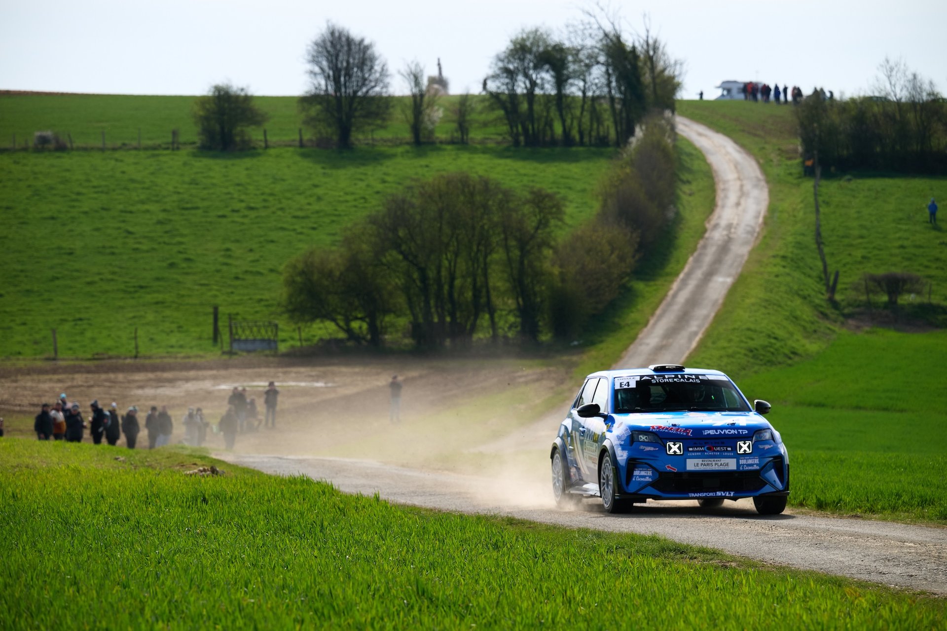 Alpine A290 Rally Trophy: Melvin Rabilloud Strikes Early At Le Touquet 24 E4 Lance Marc, Lance Freddy, Alpine A290, Action During The Rallye Le Touquet Pas-De-Calais 2026, 1St Round Of The Championnat De France Des Rallyes 2026, From March 27 To 28 In Le Touquet, France - Photo Romain Thuillier / Dppi