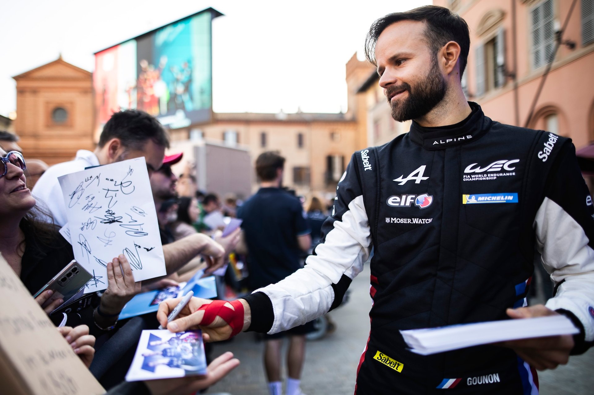 6 Hours Of Imola 2026 Wec: Alpine A424 Fights To P4 31 Gounon Jules (Fra), Alpine Endurance Team, Alpine A424 #36, Hypercar, Portrait During The 6 Hours Of Imola 2026, 1St Round Of 2026 Fia World Endurance Championship, From April 16 To 19, 2026 On The Autodromo Enzo E Dino Ferrari In Imola, Italy - Photo Thomas Fenetre / Dppi