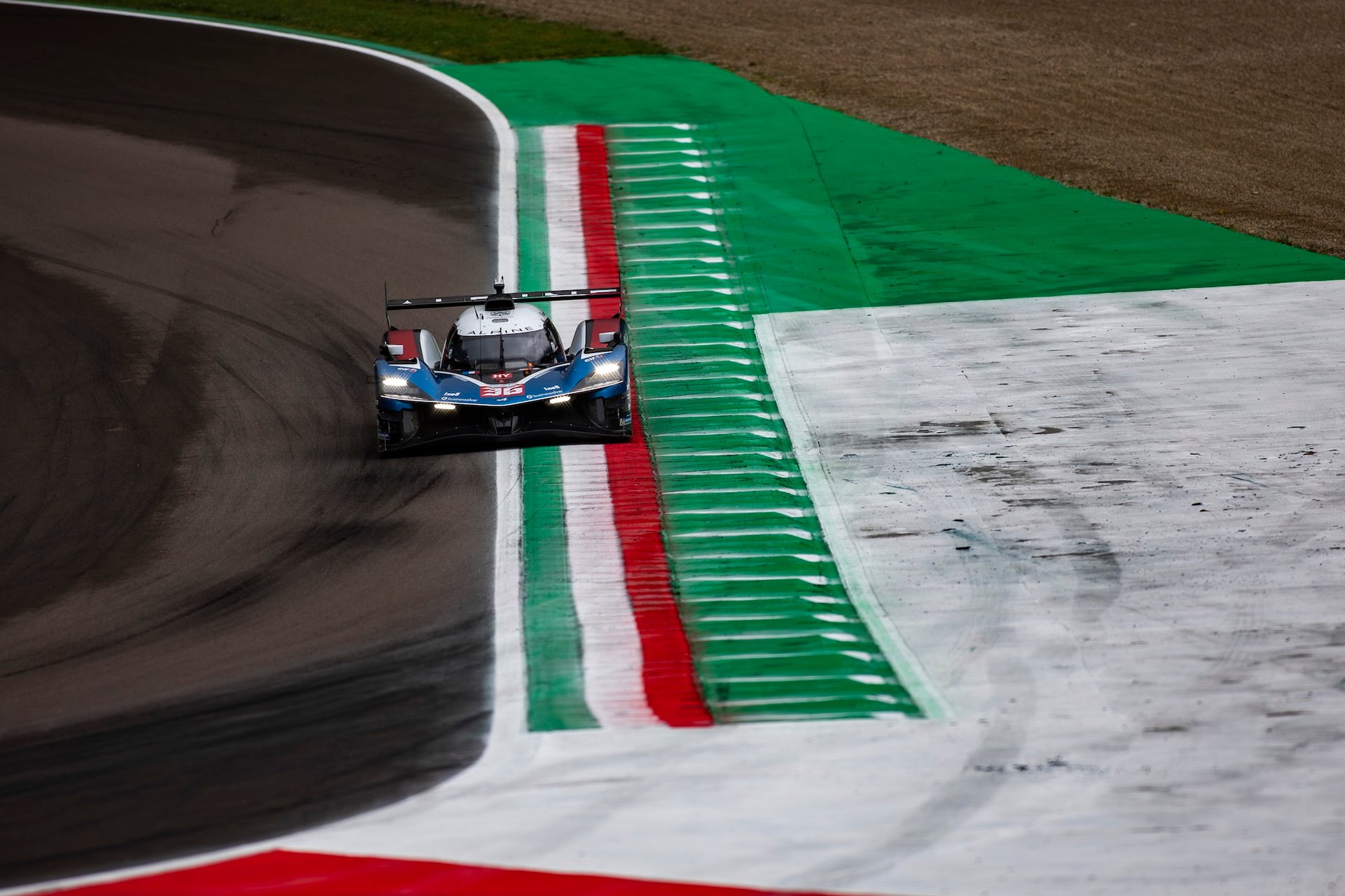 36 Gounon Jules (Fra), Makowiecki Frédéric (Fra), Martins Victor (Fra), Alpine Endurance Team, Alpine A424 #36, Hypercar, Action During The Prologue Of The 2026 Fia World Endurance Championship, From April 13 To 14, 2026 On The Autodromo Enzo E Dino Ferrari In Imola, Italy - Photo Thomas Fenetre / Dppi