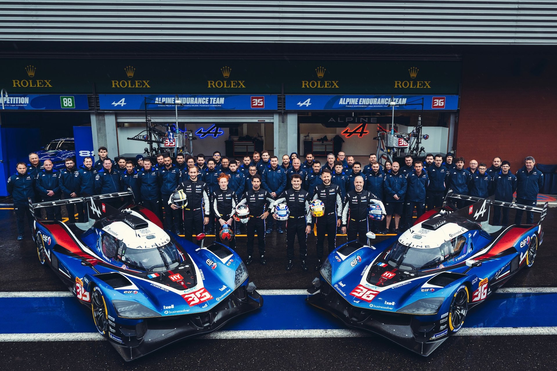 L’alpine A424 Dans Le Match Jusqu’au Chaos : Alpine Endurance Team Quitte Spa Avec Des Regrets 47 Team, Alpine Endurance Team, Alpine A424 #36, Hypercar, Ambience During The 6 Hours Of Spa 2026, 2Nd Round Of 2026 Fia World Endurance Championship, From May 6 To 10, 2026 On Ton The Circuit De Spa-Francorchamps In Stavelot, Belgium- Photo Marian Chytka / Mch Photography