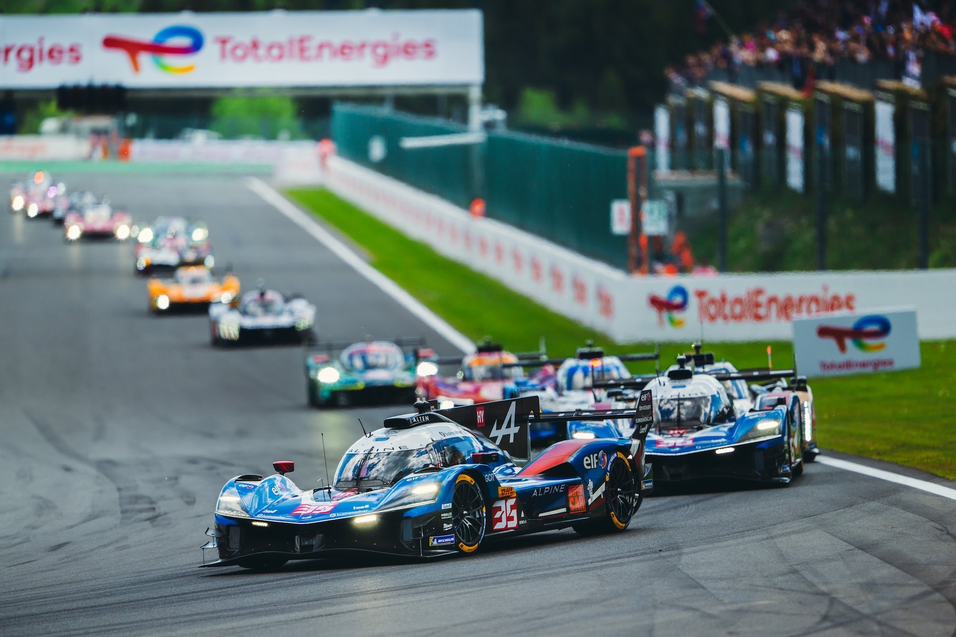 L’alpine A424 Dans Le Match Jusqu’au Chaos : Alpine Endurance Team Quitte Spa Avec Des Regrets 41 35 Felix Da Costa António (Prt), Habsburg Ferdinand (Aut), Milesi Charles (Fra), Alpine Endurance Team, Alpine A424 #35, Hypercar, Action During The 6 Hours Of Spa 2026, 2Nd Round Of 2026 Fia World Endurance Championship, From May 6 To 10, 2026 On Ton The Circuit De Spa-Francorchamps In Stavelot, Belgium- Photo Marian Chytka / Mch Photography