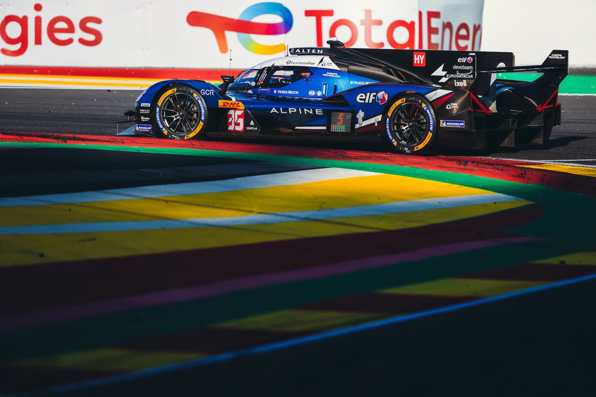 L’alpine A424 Dans Le Match Jusqu’au Chaos : Alpine Endurance Team Quitte Spa Avec Des Regrets 20 35 Felix Da Costa António (Prt), Habsburg Ferdinand (Aut), Milesi Charles (Fra), Alpine Endurance Team, Alpine A424 #35, Hypercar, Action During The 6 Hours Of Spa 2026, 2Nd Round Of 2026 Fia World Endurance Championship, From May 6 To 10, 2026 On Ton The Circuit De Spa-Francorchamps In Stavelot, Belgium- Photo Marian Chytka / Mch Photography