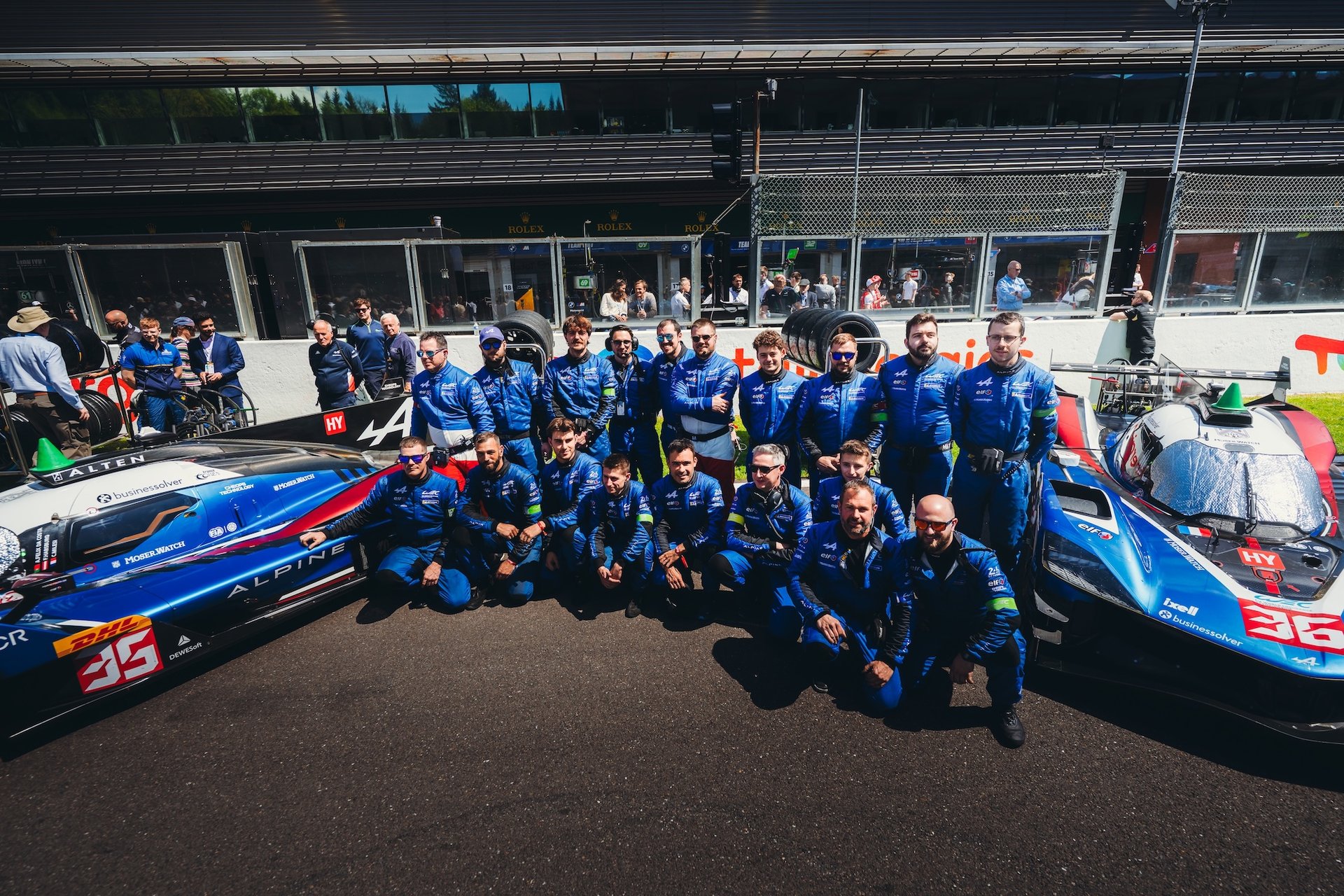 L’alpine A424 Dans Le Match Jusqu’au Chaos : Alpine Endurance Team Quitte Spa Avec Des Regrets 9 Team, Alpine Endurance Team, Alpine A424 #36, Hypercar, Ambience During The 6 Hours Of Spa 2026, 2Nd Round Of 2026 Fia World Endurance Championship, From May 6 To 10, 2026 On Ton The Circuit De Spa-Francorchamps In Stavelot, Belgium- Photo Marian Chytka / Mch Photography