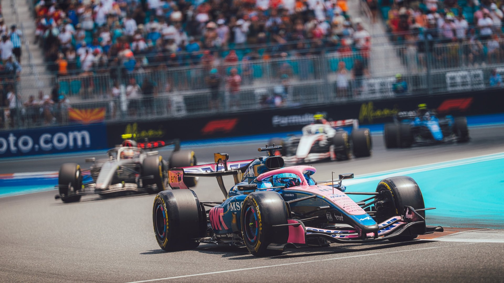 Bwt Alpine Formula One Team Alpine A526 Pierre Gasly Franco Colapinto Grand-Prix De Miami Qualifications Course Sprint Samedi F1 2026