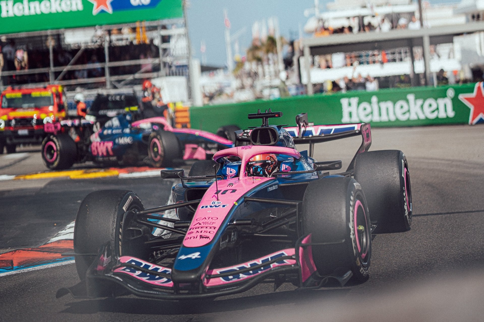 Bwt Alpine Formula One Team A526 Pierre Gasly Franco Colapinto Grand-Prix De Monaco F1 Dimanche Course 2026