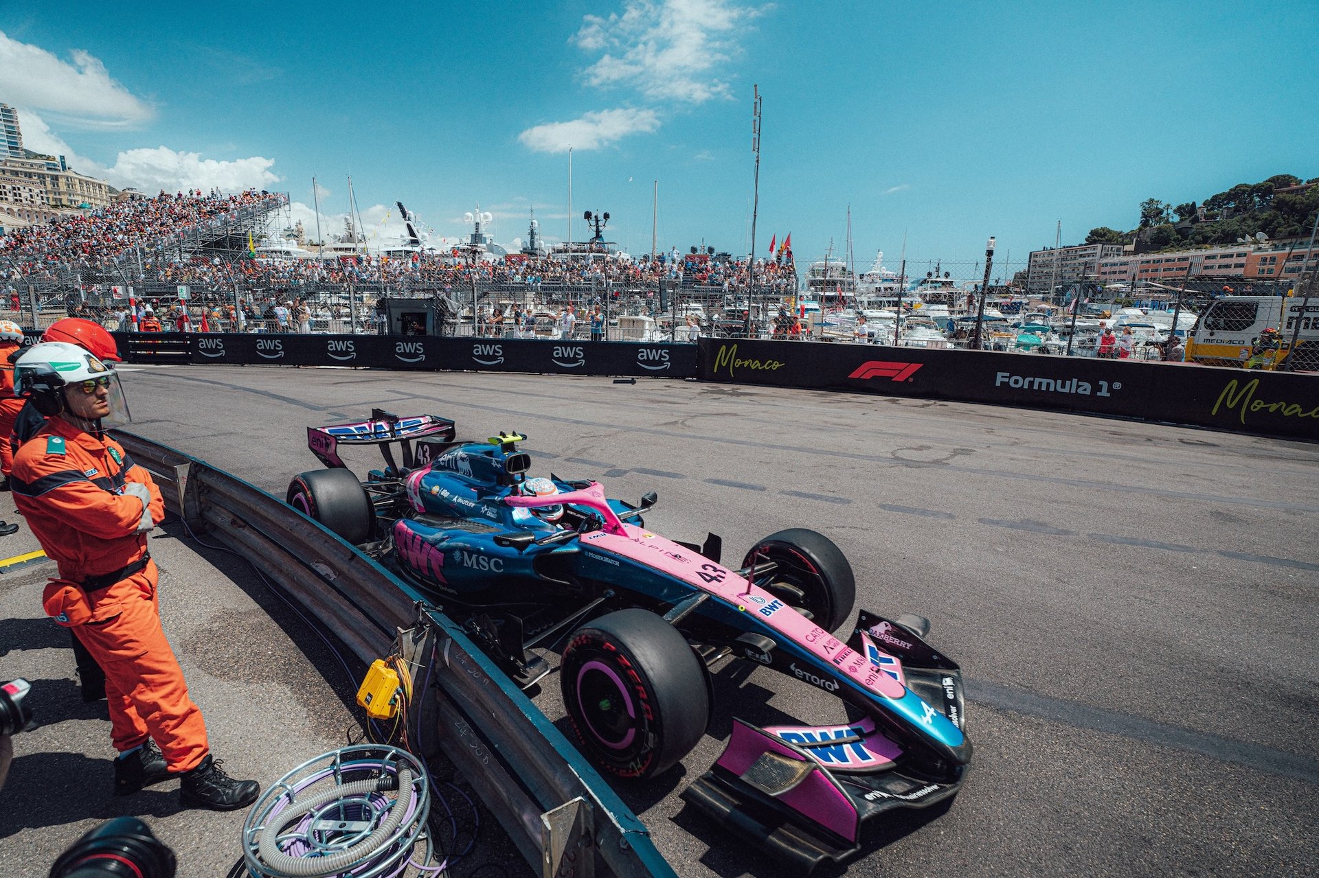 Bwt Alpine Formula One Team A526 Pierre Gasly Franco Colapinto Grand-Prix De Monaco F1 Samedi Essais Qualifications 2026