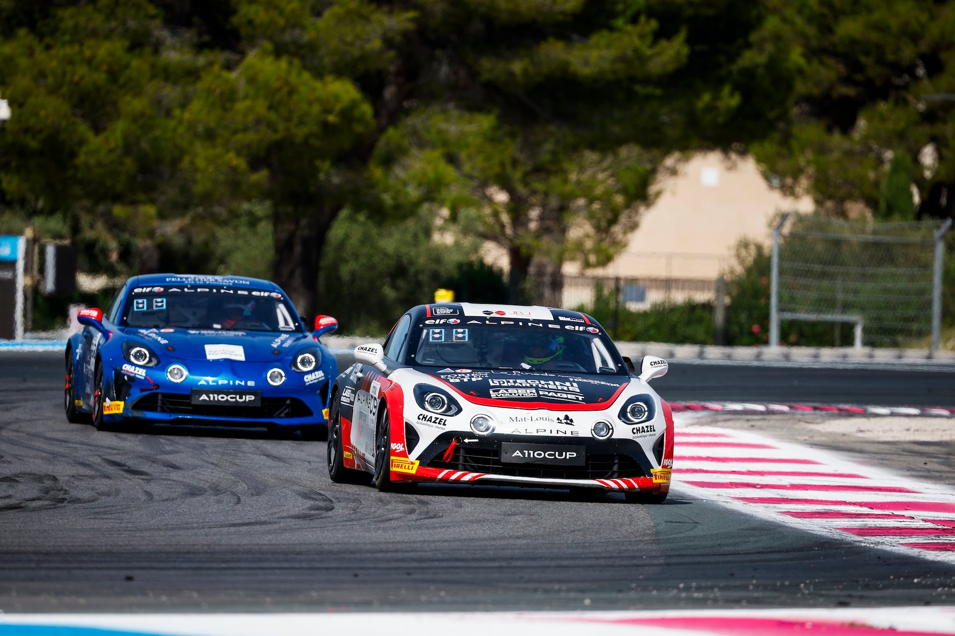 09 Pisano Anthony (Fra), Paget Julien (Fra), Chazel Technologie Course, Alpine A110 Cup, Action During The 5Th Round Of The Championnat De France Ffsa Gt 2026, From October 9 To 11, 2026 On The Circuit Paul Ricard, In Le Castellet, France - Photo Gregory Lenormand / Dppi