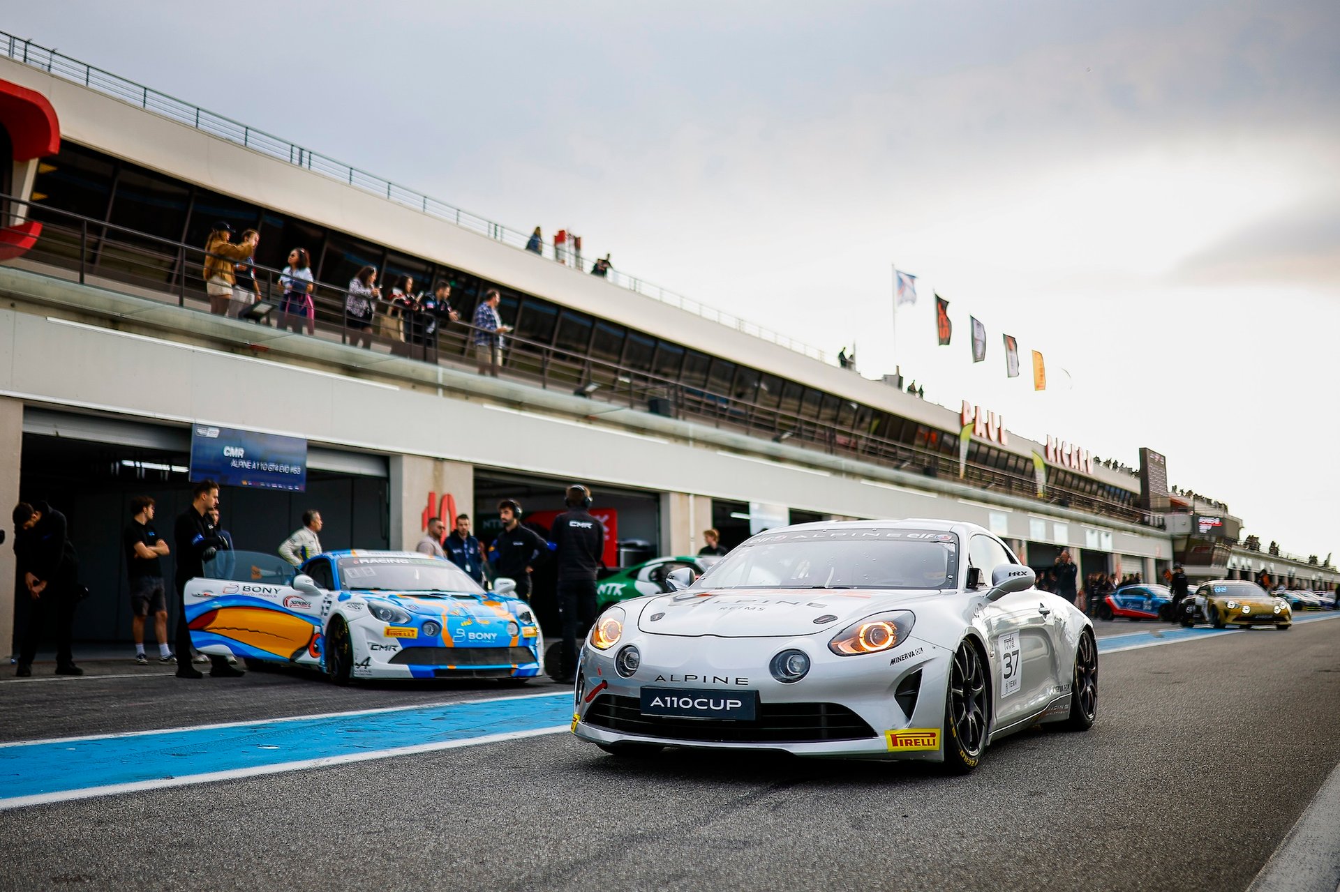 Alpine Sacrée En Ffsa Gt 2026 : L’a110 Gt4+ Au Sommet, Chazel Fait Le Plein En Cup 18 37 Robineau Aurélien (Fra), Parenthoen Paul (Fra), Code Racing Development, Alpine A110 Cup, Action During The 5Th Round Of The Championnat De France Ffsa Gt 2026, From October 9 To 11, 2026 On The Circuit Paul Ricard, In Le Castellet, France - Photo Gregory Lenormand / Dppi