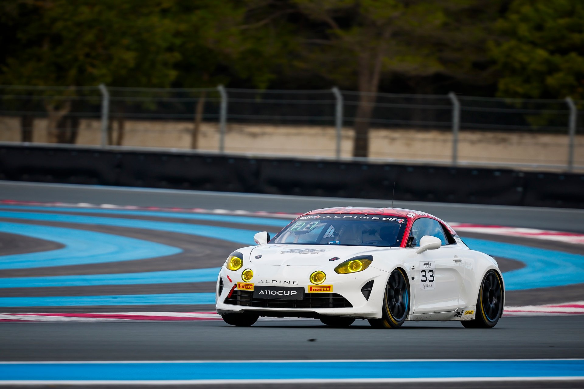 Alpine Sacrée En Ffsa Gt 2026 : L’a110 Gt4+ Au Sommet, Chazel Fait Le Plein En Cup 10 33 François Maxence (Fra), Bastide Edouard (Fra), Alpine A110 Cup, Action During The 5Th Round Of The Championnat De France Ffsa Gt 2026, From October 9 To 11, 2026 On The Circuit Paul Ricard, In Le Castellet, France - Photo Gregory Lenormand / Dppi