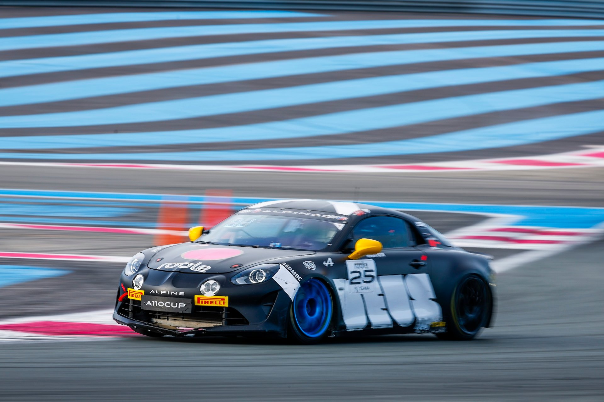 Alpine Sacrée En Ffsa Gt 2026 : L’a110 Gt4+ Au Sommet, Chazel Fait Le Plein En Cup 11 25 Herrero Mathéo (Fra), Barrere David (Fra), Herrero Racing,Alpine A110 Cup, Action During The 5Th Round Of The Championnat De France Ffsa Gt 2026, From October 9 To 11, 2026 On The Circuit Paul Ricard, In Le Castellet, France - Photo Gregory Lenormand / Dppi